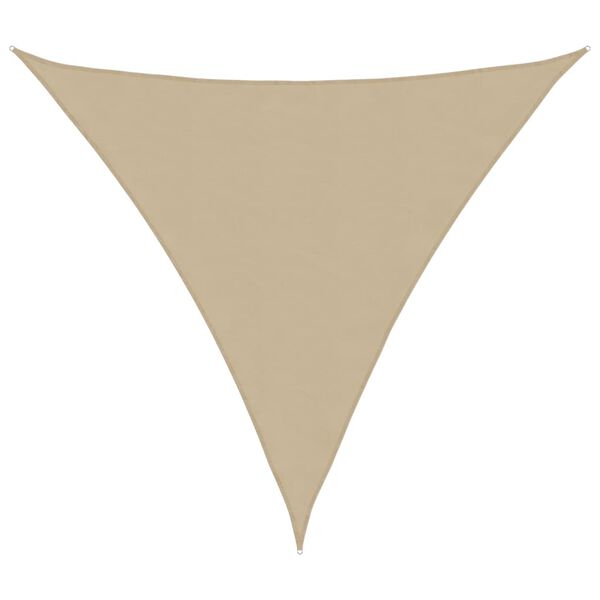 vidaXL Sunshade Beige PU coated oxford fabric 11.8 x 11.8 x 11.8 ft