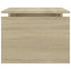 vidaXL Coffee Table Sonoma Oak Engineered wood Medium Durable