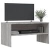 vidaXL TV Cabinet Grey Sonoma Engineered Wood Medium Modern TV Cabinet