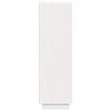 vidaXL Highboard White Solid pine wood 14.6 in x 13.4 in x 43.3 in