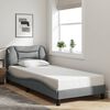 vidaXL Bed Frame Light grey
