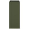vidaXL Planter Olive Green Cold-rolled steel Medium Durable Planter