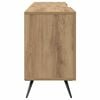 vidaXL TV Cabinet Artisan oak 59.06 x 11.81 x 19.69 in Engineered wood