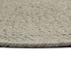 vidaXL Placemat Set of 6 Plain Grey 100% Cotton 15.0 in diameter
