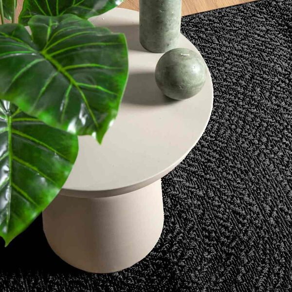 vidaXL Rug Anthracite Polypropylene 63 x 90 in UV-resistant materials