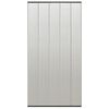 vidaXL Insect Door Screen with 5-Piece Mesh Curtain Black 47.2x94.5"