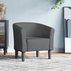 vidaXL Tub Chair Dark Grey