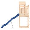 vidaXL Outdoor Playset Natural Wood Solid Pine Wood Large Durable