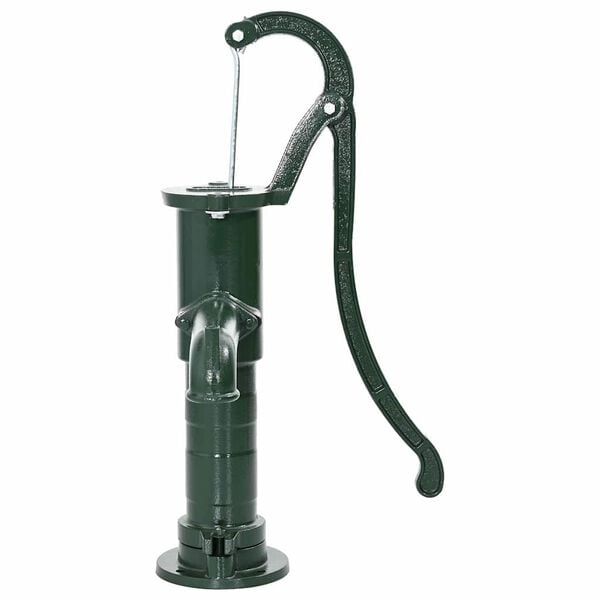 vidaXL Garden Hand Water Pump Cast Iron