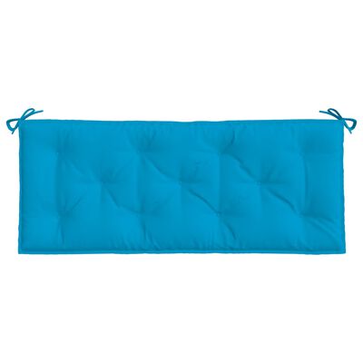 vidaXL Garden Bench Cushion Light Blue 47.2"x19.7"x2.8" Oxford Fabric