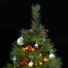 vidaXL Artificial Hinged Christmas Tree