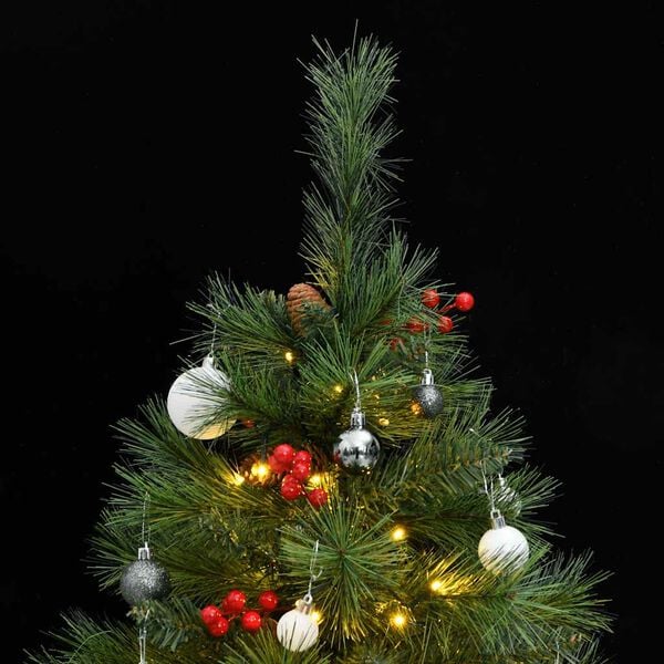 vidaXL Artificial Hinged Christmas Tree
