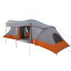 vidaXL Tents with Roof Gray and orange 721 x 335 x 212 cm Polyester