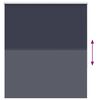 vidaXL Roller Blind Marine Polyester, Aluminum 53 x 51 in