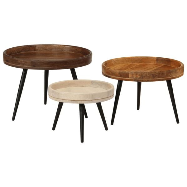 vidaXL Coffee Table Set of 3