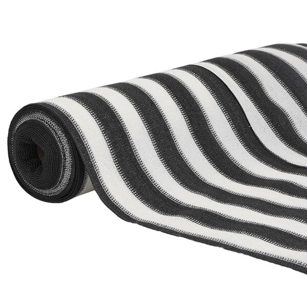 vidaXL Privacy Net Anthracite and White 6.6x164.0' HDPE 2.13 oz/ft&sup2;