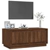 vidaXL Coffee Table Brown Oak Engineered Wood Medium Coffee Table