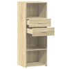 vidaXL Highboard Sonoma oak Engineered wood Tall Highboard Rectangular
