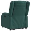 vidaXL Stand Up Massage Recliner Chair Dark green