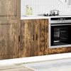 vidaXL Kitchen Base Cabinet Smoked Oak Engineered Wood