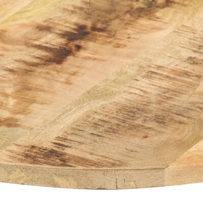 vidaXL Table Top Ø27.6"x(0.59"-0.63") Solid Mango Wood