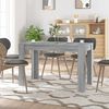 vidaXL Dining Table Grey sonoma Engineered wood