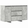 vidaXL Sideboard with Drawer Concrete Grey 47.24 x 16.14 x 29.53 in