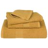 vidaXL Towel Set of 2 Gold 100% Cotton 39.4 x 78.7 in Towel