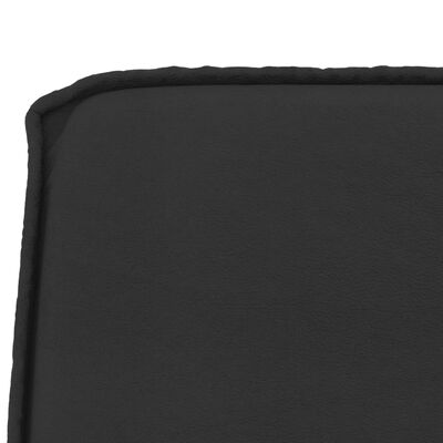 vidaXL Bench Black 39.4"x29.5"x29.9" Faux Leather
