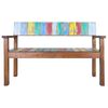 vidaXL Bench Multicolour Solid reclaimed wood (teak, mango, pine, beech)
