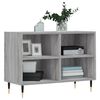 vidaXL TV Cabinet Grey Sonoma Engineered wood, Iron