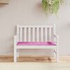vidaXL Garden Bench Cushion Pink 47.2" x 19.7" x 1.6" Oxford Fabric
