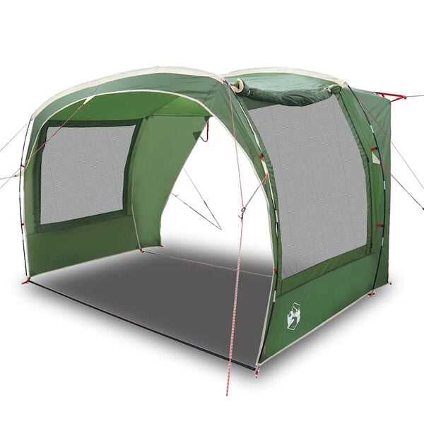 vidaXL Car Tent Green Waterproof