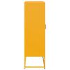 vidaXL Highboard Mustard Yellow Cold-rolled steel Standard