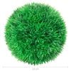 vidaXL Green Artificial Boxwood Ball Polyethylene 4.7 in diameter