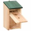 vidaXL Bird House Set of 10 Wood Solid Firwood Small Hanging mounting