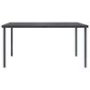 vidaXL Outdoor Dining Set Anthracite Powder-coated steel Medium Durable