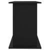 vidaXL Aquarium Stand Black Engineered wood 47.6 x 16.1 x 22.8 in