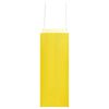 vidaXL Paper Bags 250 pcs with Handles Yellow 18x8x22 cm