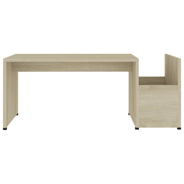 vidaXL Coffee Table Sonoma oak Engineered wood Medium Coffee Table