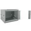 vidaXL Network Cabinet with Storage Gray 53 x 60 x 45 cm Steel