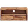 vidaXL TV Cabinet Natural Acacia Solid Acacia Wood Medium TV Cabinet