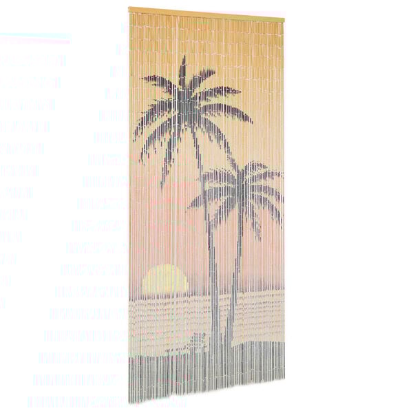 vidaXL Insect Door Curtain Bamboo 35.4"x78.7"