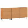 vidaXL Side Cabinet Set of 3 Natural