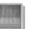vidaXL Reception Desk Gray Sonoma Engineered wood Medium Reception Desk
