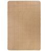 vidaXL Area Rug Natural Woven ring-spun jute with latex backing