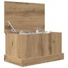 vidaXL Storage Box Artisan Oak Engineered Wood Medium Storage Box