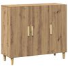 vidaXL Sideboard Artisan Oak Engineered Wood Medium Sideboard