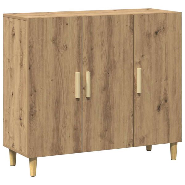 vidaXL Sideboard Artisan Oak Engineered Wood Medium Sideboard