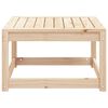 vidaXL Garden Footstool Natural Wood Solid Pine Wood Medium Modular